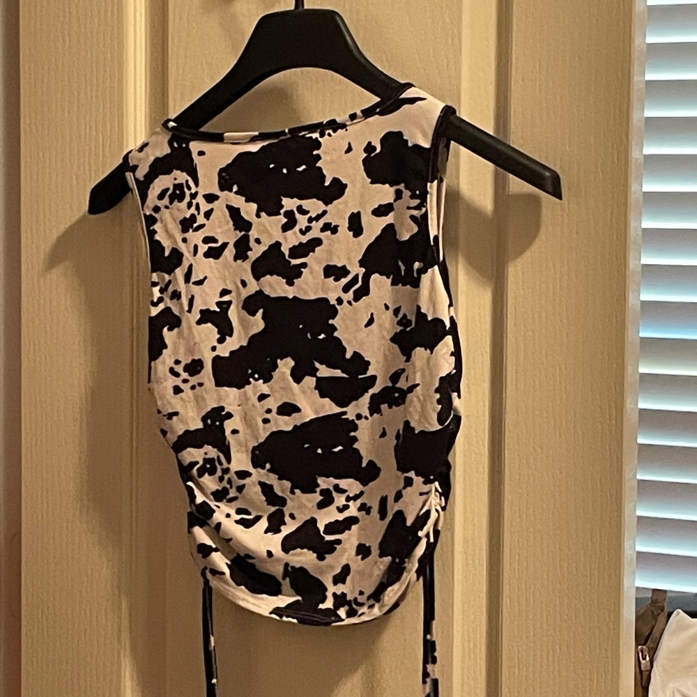 Cow print shirt